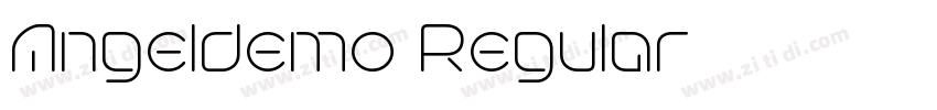 Angeldemo Regular字体转换 Angeldemo Regular字体转换